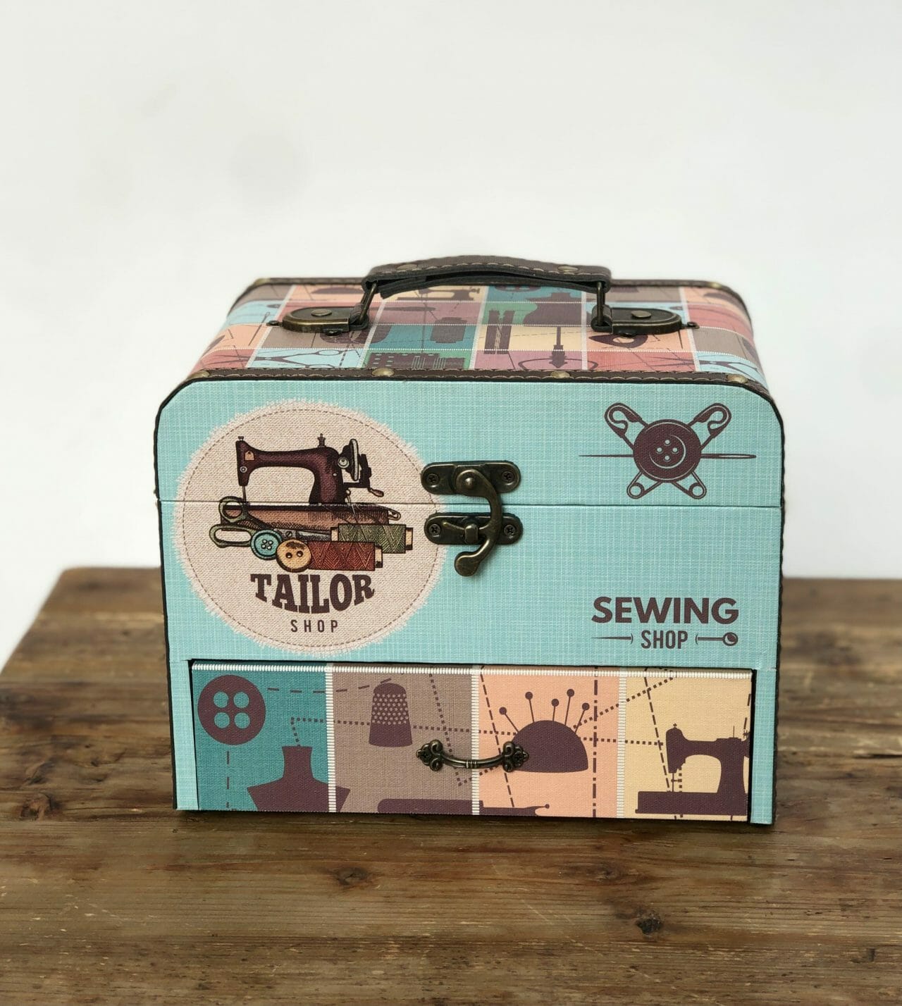 Costurero Vintage Sewing Shop - la oveja vintage de colores