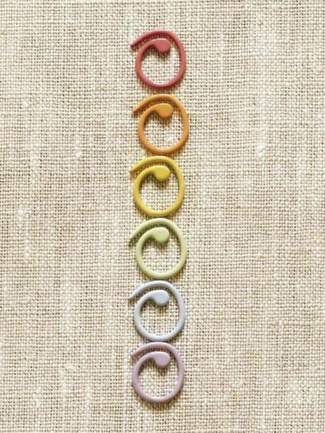 coco knits marcapuntos abiertos de colores