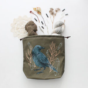 Amber project bag The Blue Rabbit House