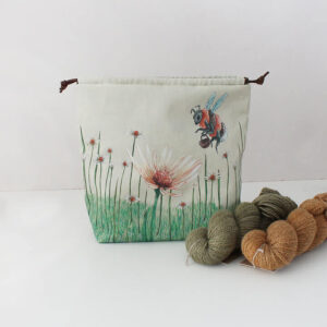 Bonnie project bag The Blue Rabbit House