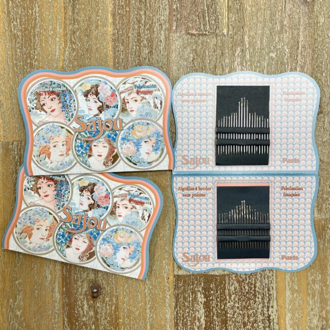 Estuche 40 agujas Sajou Damas
