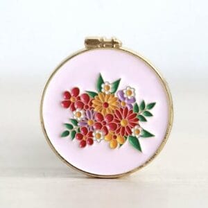 Porta agujas Bohin flores