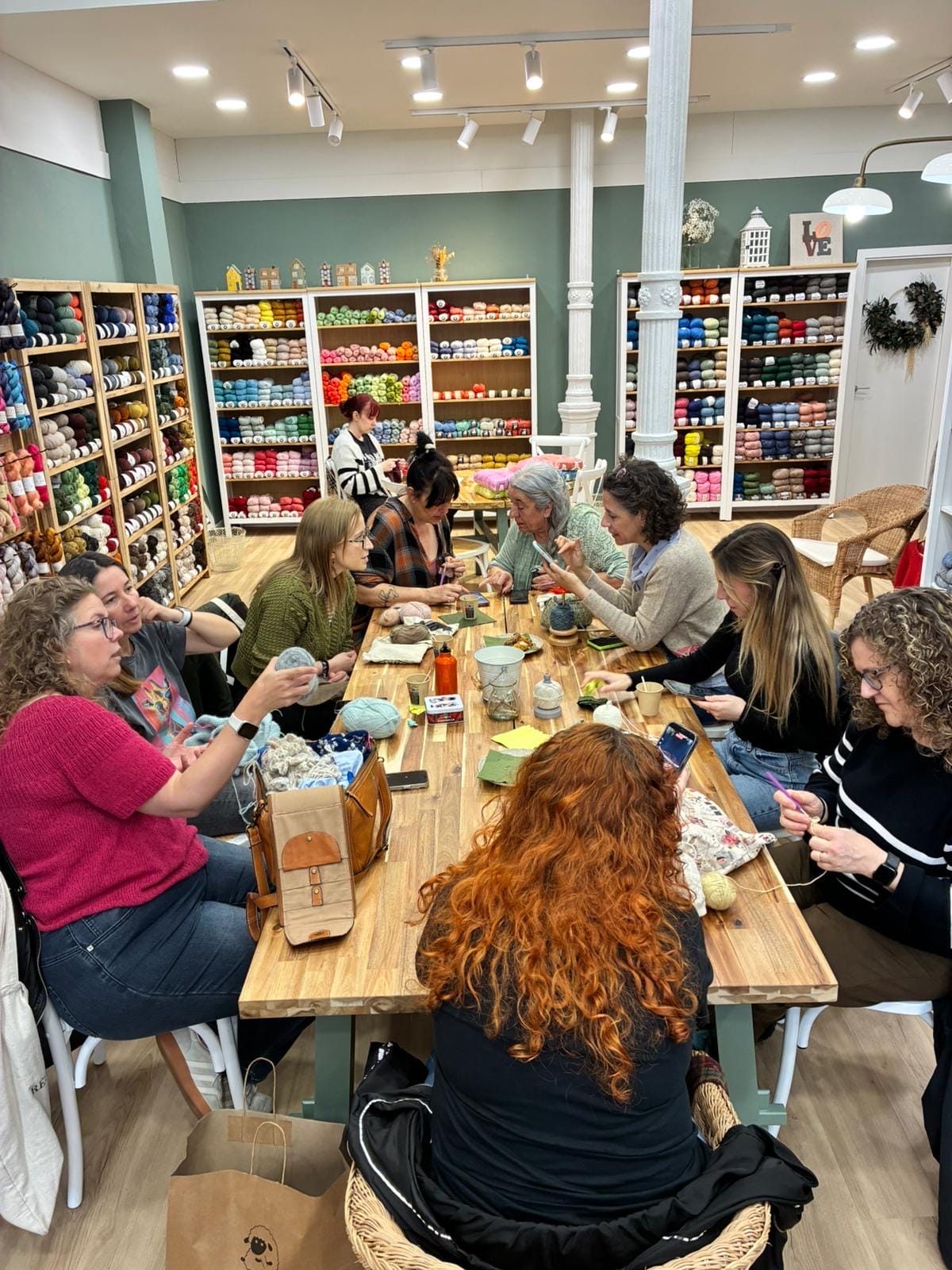 Clases de PUNTO y CROCHET