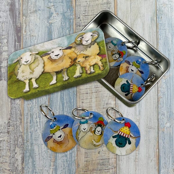 Marcadores Punto Happy Sheep