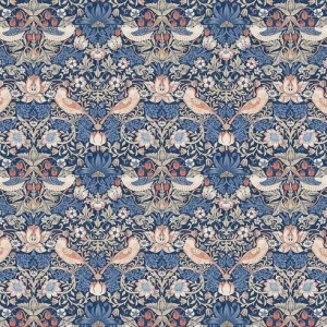 Tela Strawberry Thief Inky William Morris & Co