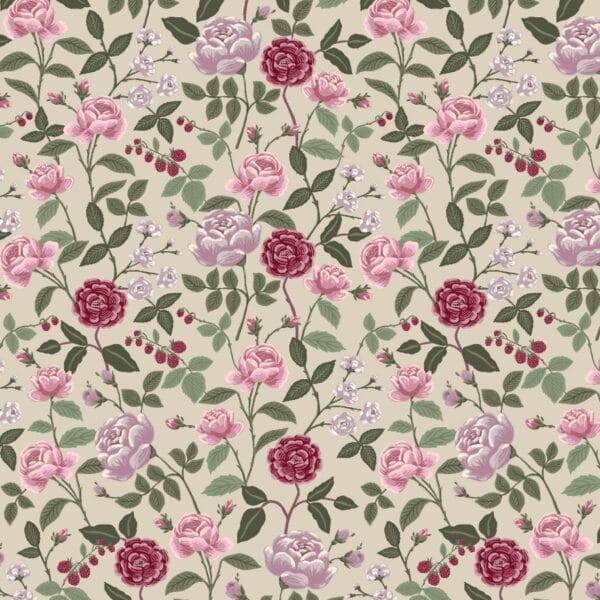 Tela English Rose Lilac Rifle Paper Co.