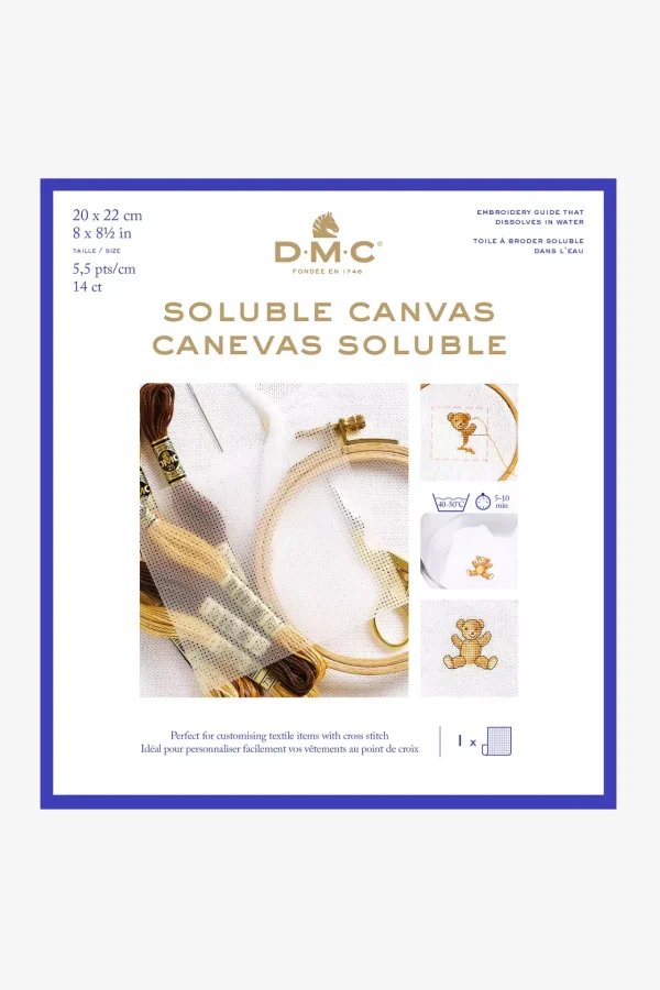 Canvas Soluble 5,5 pts/cm - 14 ct