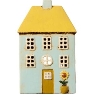 Casita Nyhavn tejado amarillo