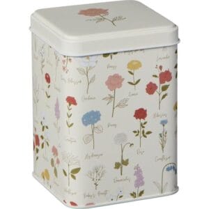 Caja organización flores