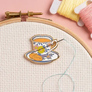 Porta agujas taza de Té