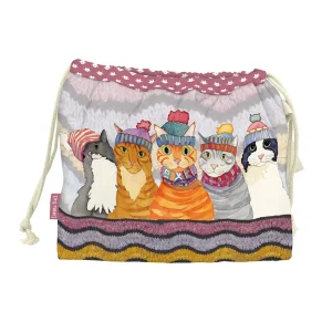Bolsa proyecto Gatitos gorros Emma Ball