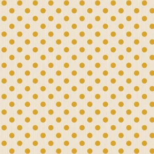 Tela Tilda Creating Memories Polkadot Yellow