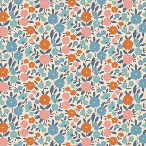 Tela Tilda Wallflower Janice Blue