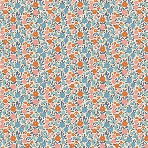 Tela Tilda Wallflower Janice Blue