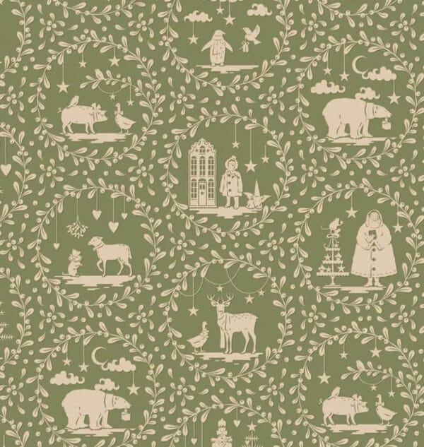 Tela Tilda Paperscenes Sage
