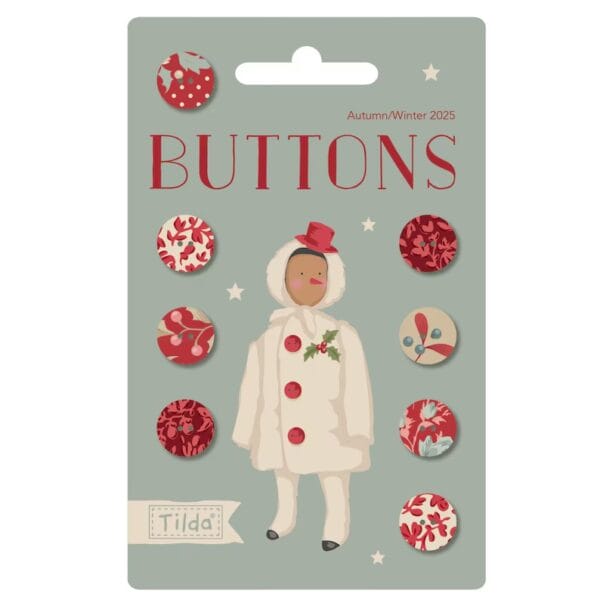 Botones Tilda Merry Christmas