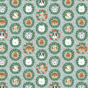 Tela Bark And Bough Metallic Cotton + Steel
