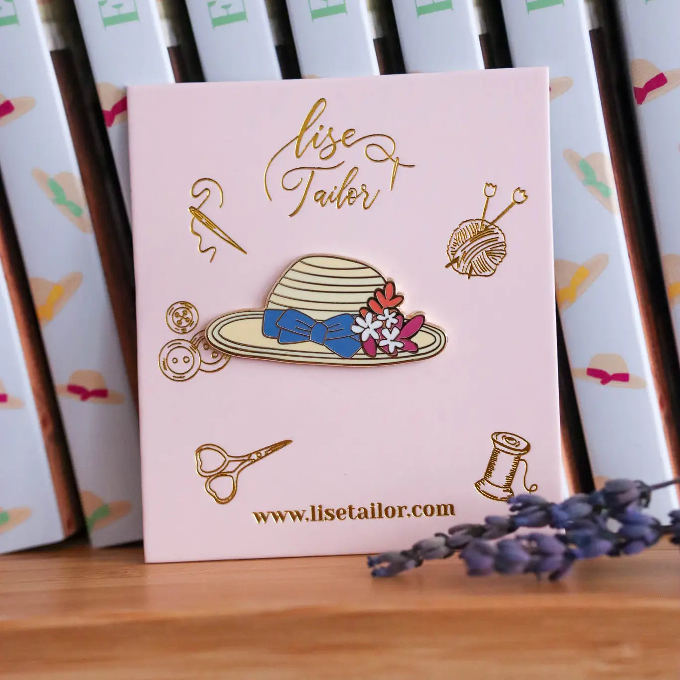 Porta agujas Sombrero