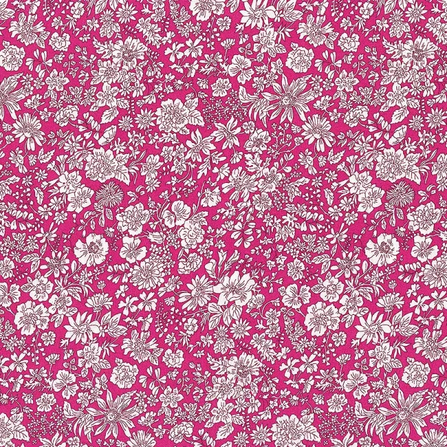 Magenta Emily Belle Lasenby Quilting Cotton