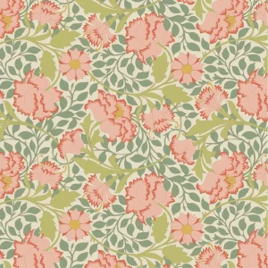 Tela Tilda Songbird Flora Sage