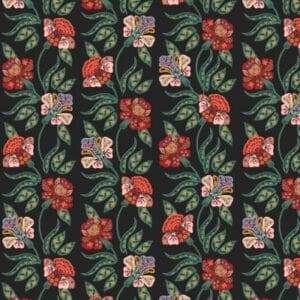 Dhalia Posy Black Tela Rifle Paper Co