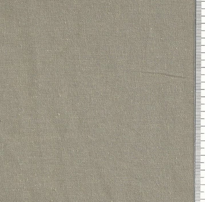 Tela algodón y lino piedra