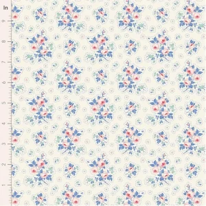 Tela Tilda Bushbloom Blue
