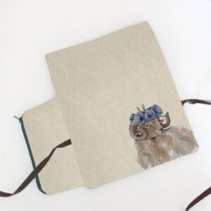 Lou The Sheep Beige estuche guarda agujas The Blue Rabbit House
