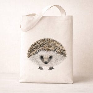 Tote bag Henry el erizo