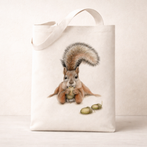 Tote bag Sebastián la ardilla