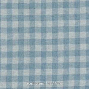 Tela Algodón Tejido cuadros azul Acufactum