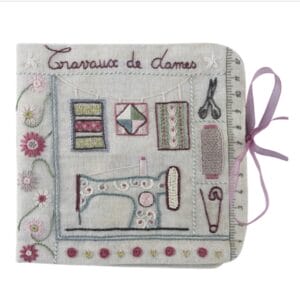 Kit bordado estuche para agujas