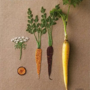 PREVENTA Embroidered Kitchen Garden