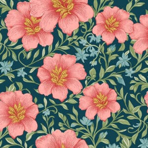 Tela Luscious Garden Navy