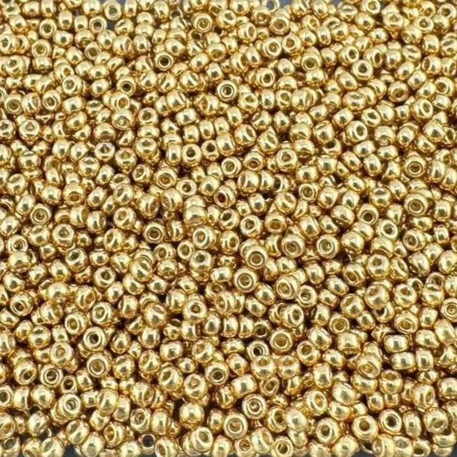 MIYUKI seed beads 8/0 Galvanized Gold